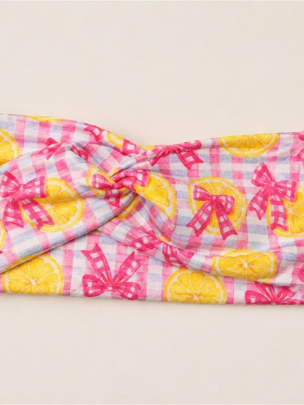 Easy Peasy Squeezy Lemon Graphic Tee Matching Headband Bundle Gildan Size Large